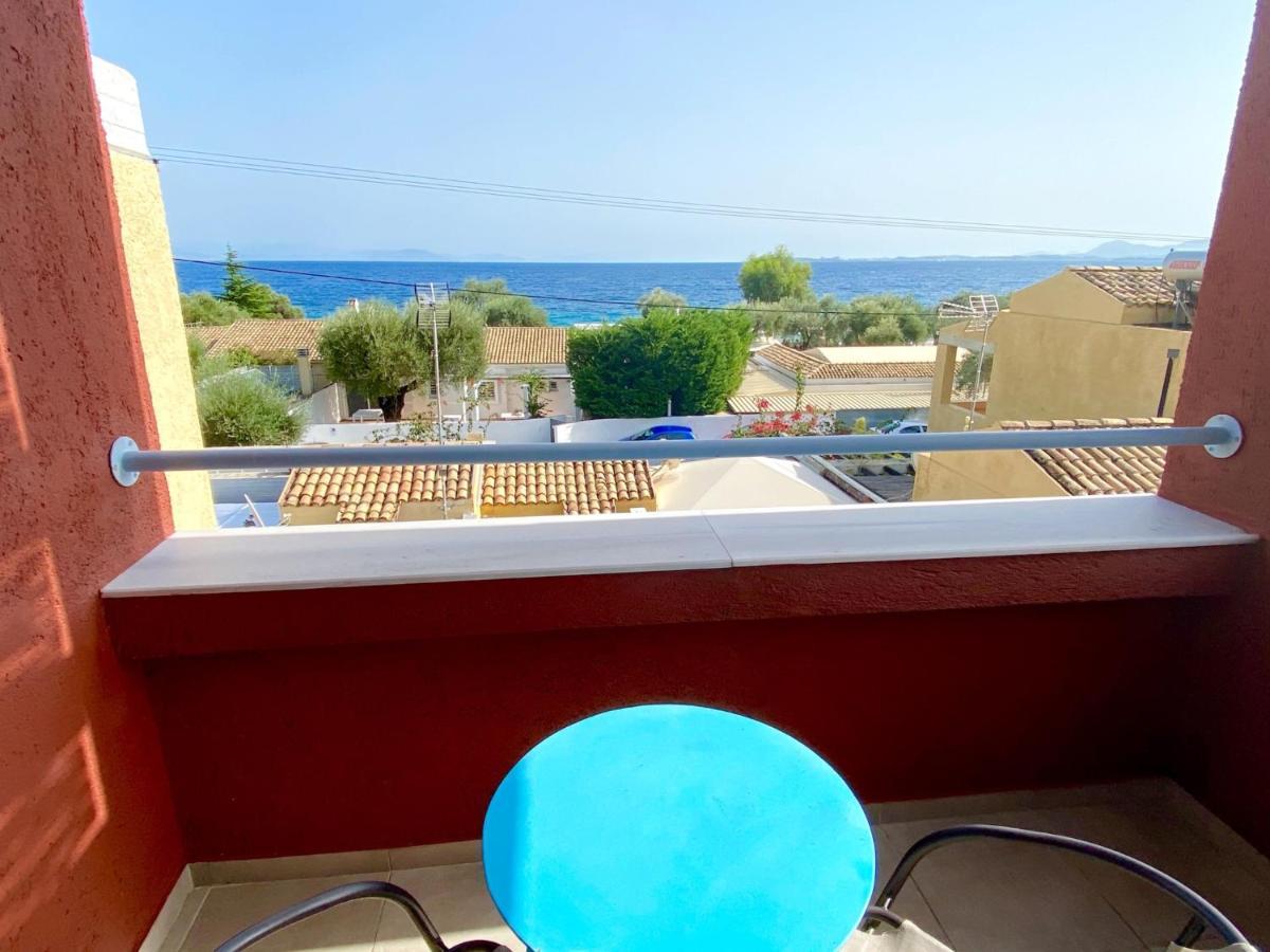 Barbati Beach Minivillas With Pool By Dadovillas Ngoại thất bức ảnh
