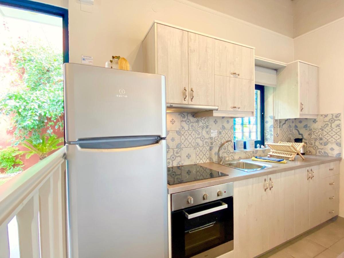 Barbati Beach Minivillas With Pool By Dadovillas Ngoại thất bức ảnh