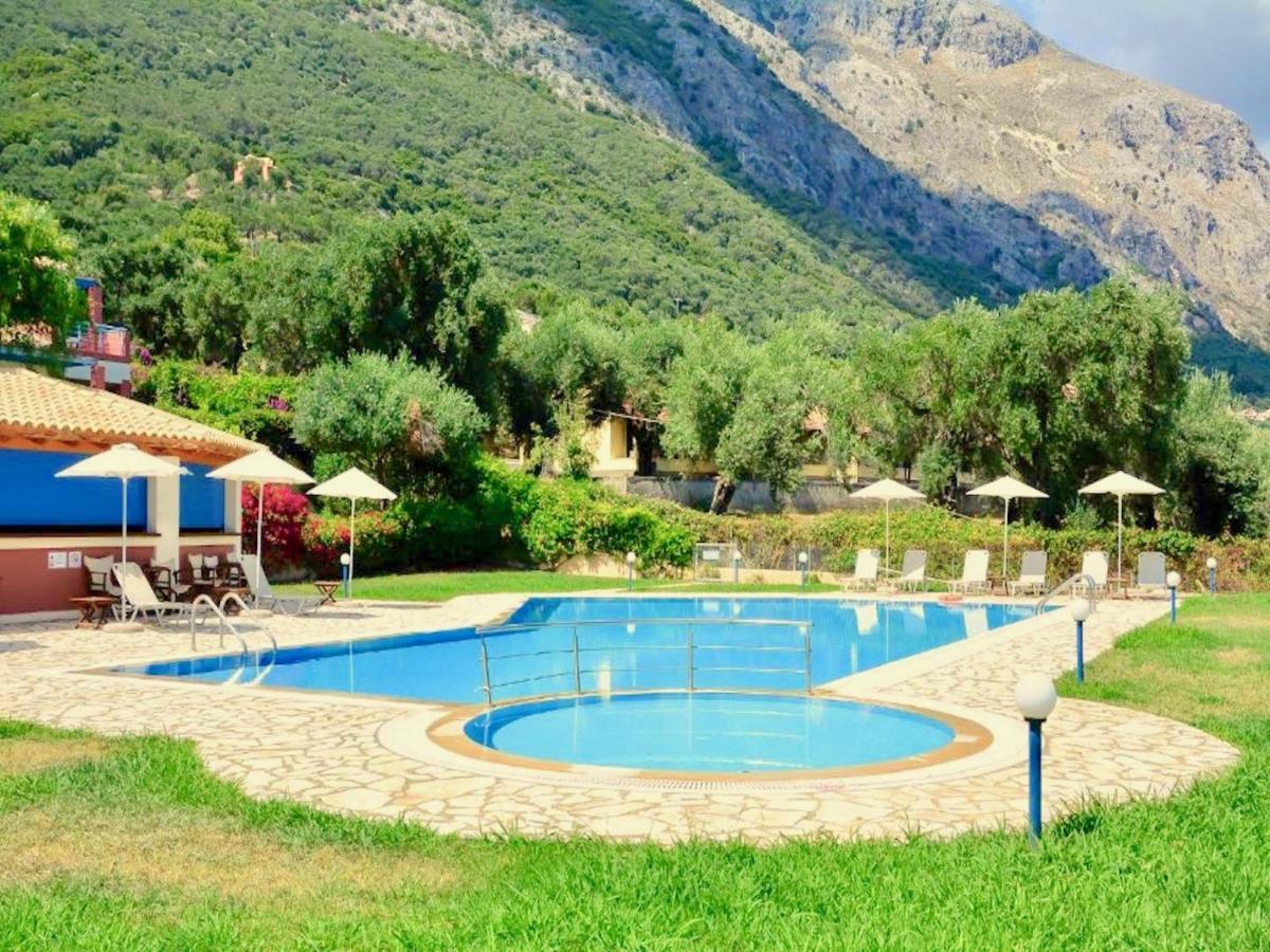 Barbati Beach Minivillas With Pool By Dadovillas Ngoại thất bức ảnh