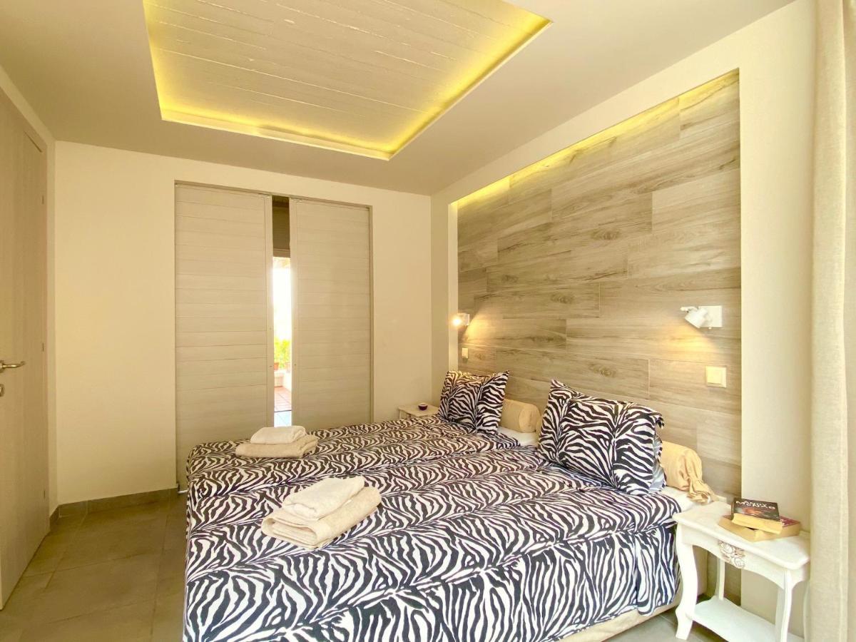 Barbati Beach Minivillas With Pool By Dadovillas Ngoại thất bức ảnh